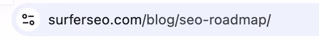 Example page URL