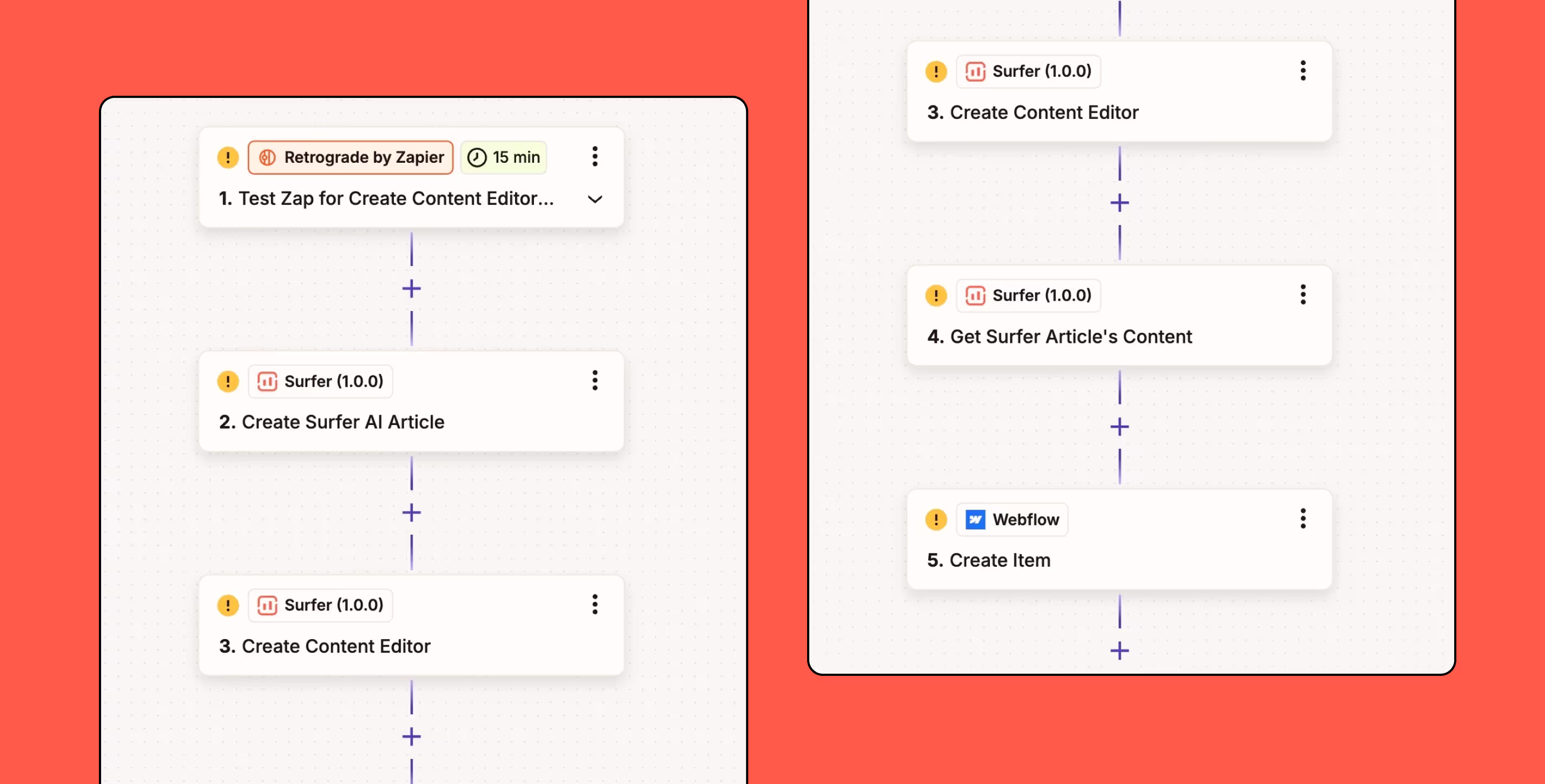 Since this integration runs on the Surfer API, you’ll need: